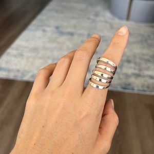 Sterling Silver Layered Ring